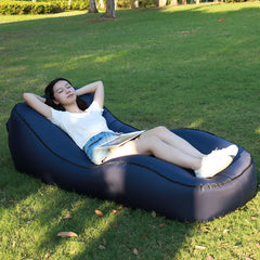 Portable Inflatable Sofa Bed for Outdoor Relaxation