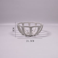 Nordic Ceramic Fruit Basket for Home Décor
