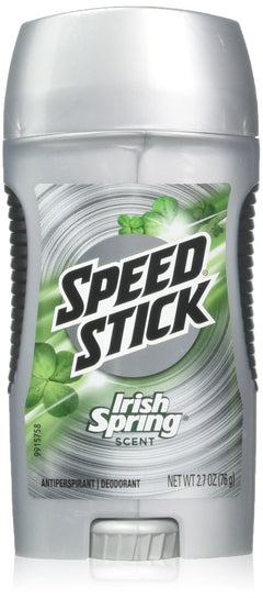 Mennen Speed Stick Antiperspirant and Deodorant Irish Spring Original 2.7 Ounce (Pack of 4)