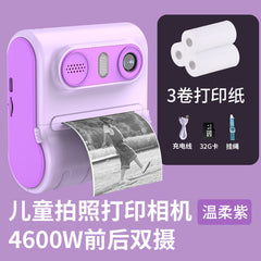 4600W HD Dual Camera Instant Print Kids Camera
