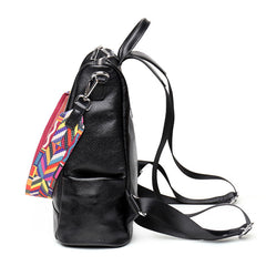 Embroidered Shoulder Bag - Versatile Design