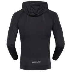 Men's Stretch Fitted Hoodie for Outdoor Fitness
