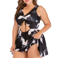 Plus Size Sexy Women's One Piece Bikini Swimwear XL-5XL
