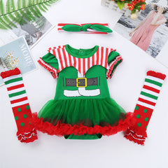 Christmas Dress Socks Set for Babies