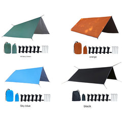 Outdoor Square Silver Coated Camping Tent (Oxford Cloth)