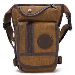 Wholesale Cross-Border Men's Canvas Waist Bag (Retro)
