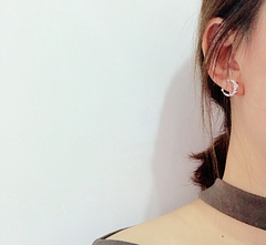 Sailor Moon Zircon Earrings - Moon Studs