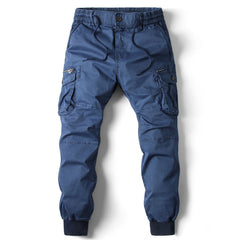 Men's Solid Color Casual Cargo Pants in Multiple Colors