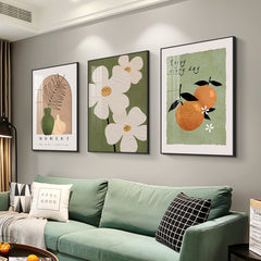 Triptych Canvas Wall Art for Home Decor