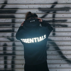Fear of God Essentials Loose Hooded Sweatshirt for Men