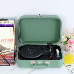 Bluetooth Vinyl Record Player & Speaker Home Decor Gift