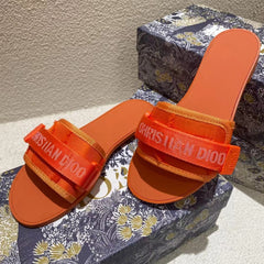 D Family Summer New Style Slip-On Flat Sandals