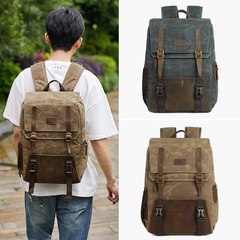 Ancient Waterproof Canvas Casual Backpack