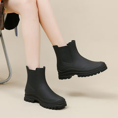 Women's Waterproof Non-slip Rubber Rain Boots
