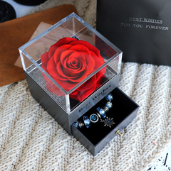 Eternal Flower Jewelry Box Gift Set