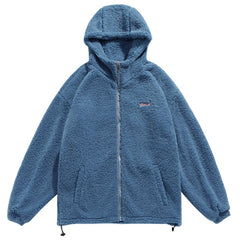Tide Brand Cotton Couple Lamb Velvet Coat