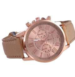Women's Leather Watch & Men's Outdoor Quartz Watch