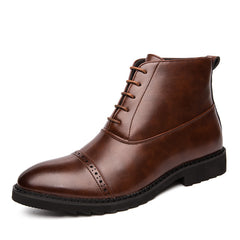 British Retro Casual Plus Size Men's Shoes