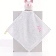 Cute Cotton Cartoon Hand Towel - Square Washcloth