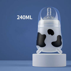 Baby Silicone Feeding Bottle Imitating Breast Milk