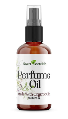 Sweet Essentials Cherry Vanilla | Fragrance/Perfume Oil | 2oz Made with Organic Oils - Spray on Perfume Oil - Alcohol & Preservative Free
