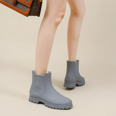 Women's Waterproof Non-slip Rubber Rain Boots