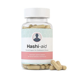 IBDassist HashiAid - Low Thyroid Supplement - Hashimotos Disease Support - Hypothyroidism - Fight Fatigue Balance Hormones Promote Focused Energy - Turmeric Iodine Zinc Selenium and More