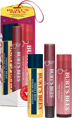 BURTS BEES Mistletoe Kiss Red Holiday Gift Kit 1 EA