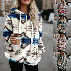 Hooded Loose Long Sleeve Fashion Sweater Top