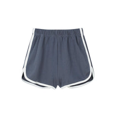 Women's Summer Sports Shorts with White Side Trim
