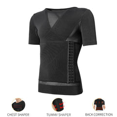 Men's Compression Shirts Body Shaper Tummy Slimming