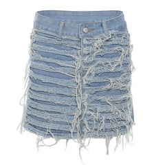 Women's Fashion Street Hip-Wrapped Edging Style