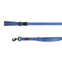 KONG Comfort Ultra Durable Traffic Padded Handle Hands Free Quick Control Leash 6 (Blue)