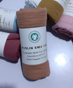 Organic Cotton Gauze Double Wrap Blanket