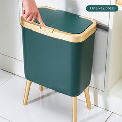 Nordic Style High Foot Trash Can for Home & Hotel