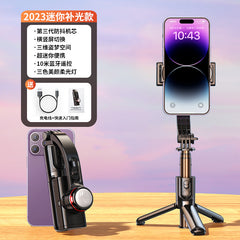 CYKE Mini Handheld Stabilizer with Light and Phone Mount