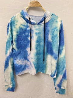 Creative Ladies' Colorful Long Sleeve Sports Hoodie