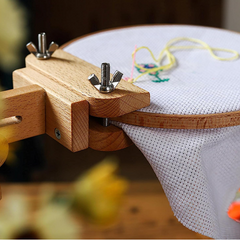 Wooden Tabletop Embroidery Frame for Beginners