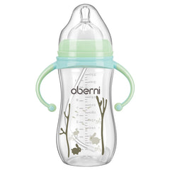 Childrens Wide Neck Bottle with Handle, Anti-Colic Design