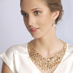 Filigree Necklace- Gold