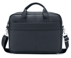 Genuine Leather Men's Briefcase for Laptop and Business