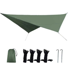 Outdoor Square Silver Coated Camping Tent (Oxford Cloth)