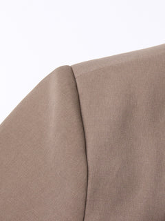 Women's Open Long Sleeve Casual Jacket - High Street Fashion