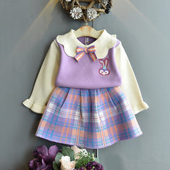 Trendy Cute Girl's Casual Fashion Suit