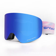 Snowledge Double-Layer Magnetic Ski Goggles for All