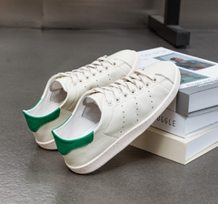 2018 Men's and Women's Casual Sneakers with Green Accents