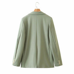 Women's Casual Long Sleeve Blazer Coat 2020 Fall Style