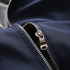 Stand Collar Jacket for Men - Business Casual Wear