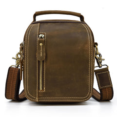 Men's Genuine Leather Vintage Crossbody Bag