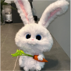 Plush Rabbit Toy: Snowball (One Piece)